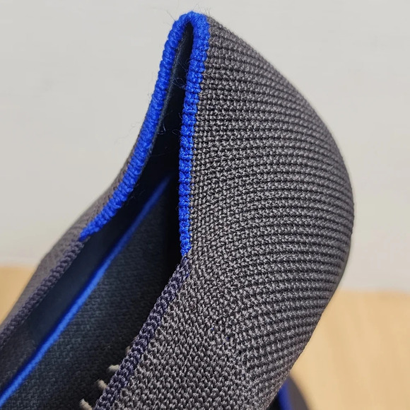 Rothys Grey Knit Round Toe Flats Women's size 8 like new - Picture 6 of 15